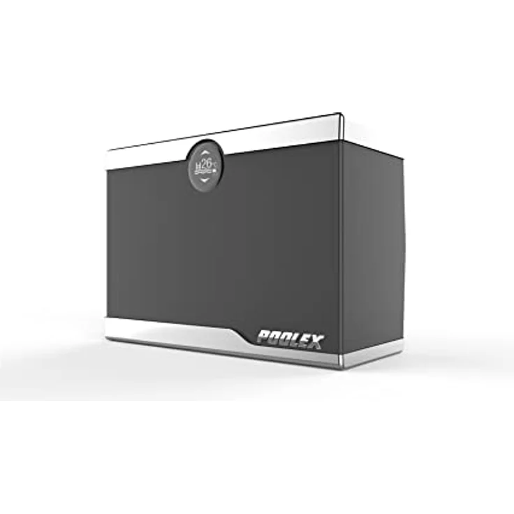 Star Pump Poolex Swimmingpool Wärmepumpe "Silent Max 125", 12,3 kW Heizleistung für Pools bis 40.000 l, mit Full Inverter und rückseitiger Ventilation, R32-Gas, integrierte WLAN-Verbindung – Bild 1