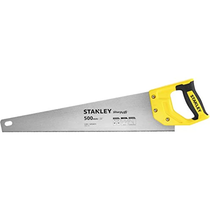 Stanley Serrucho Universal 20”/500mm 11TPI, Handsäge für präzise Schnitte – Bild 2