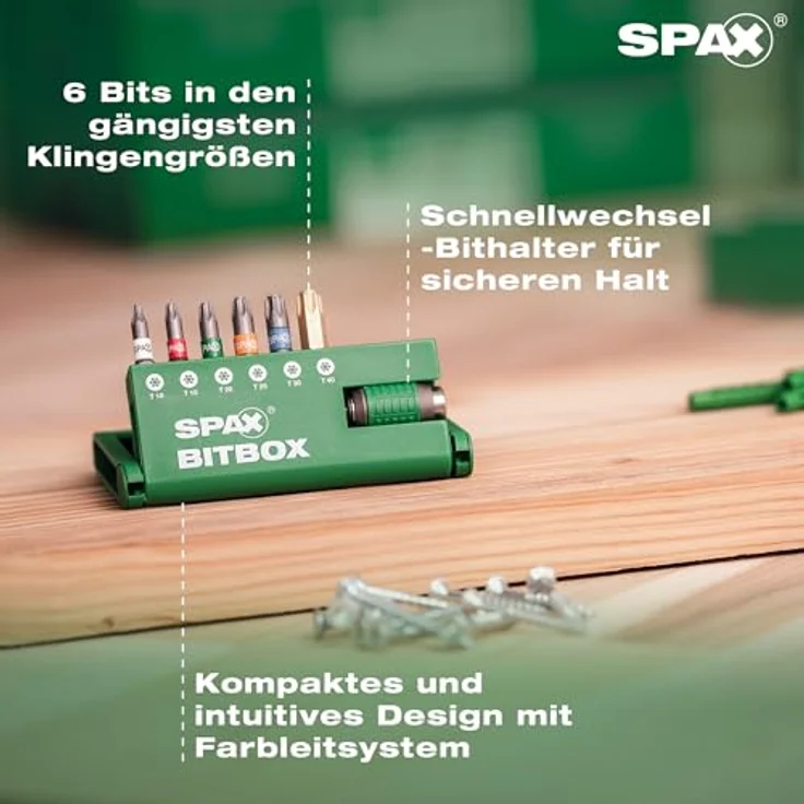 Bit-Set 'Spax-Bitbox' T-Star plus 7-teilig – Bild 4