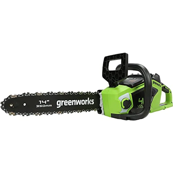 Greenworks Akku-Kettensäge 40 V 1,5 KW (ohne Akku und Ladegerät) -2005707, Grün – Bild 2