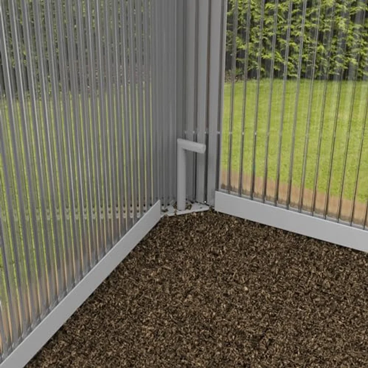 JUWEL Thermo Frühbeet Easy FIX 120/80 (für Palettenrahmen-Hochbeete 120x80 cm, rostfreie Aluprofile, 2 Fenster mit Windsicherung, 4 mm Hohlkammerplatten) 20222 – Bild 4