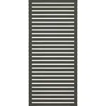 Plus Sichtschutzelement Tokyo, 83 x 180 cm, Holz in Umbragrau RAL 7022, vielseitig einsetzbar als Raumteiler und Spalier