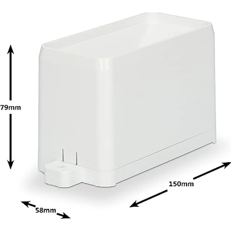 Alecto WS-1200, Wetterstation mit Funk-Regenmesser, 3,5 Zoll Display, Weiss – Bild 6