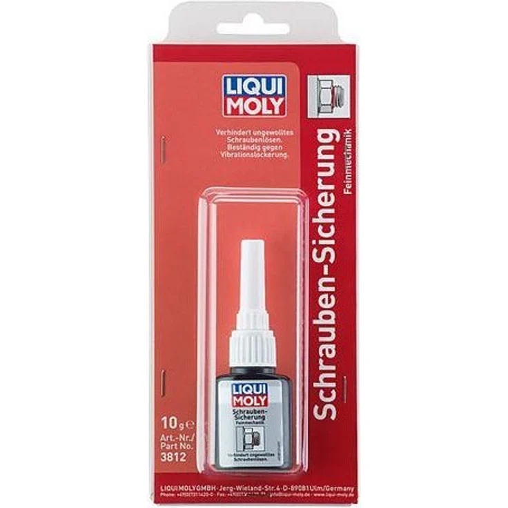 Liqui Moly Schrauben-Sicherung Feinmechanik, Gewindesicherungs-Kleber für Feingewinde, 10 g