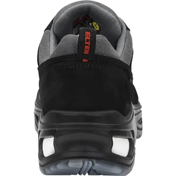ELTEN MILES Low ESD S3 Sicherheitsschuh, Rindleder/Hydrophobiertes Nubukleder, ESD-fähige Sohle, grau – Bild 6