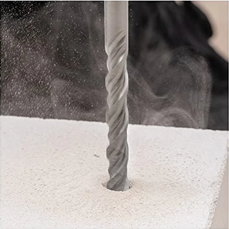 STIER SDS-plus-Bohrer Set, 10 Stück, 160mm Länge, 10mm Durchmesser, Beton & Mauerwerk geeignet – Bild 5