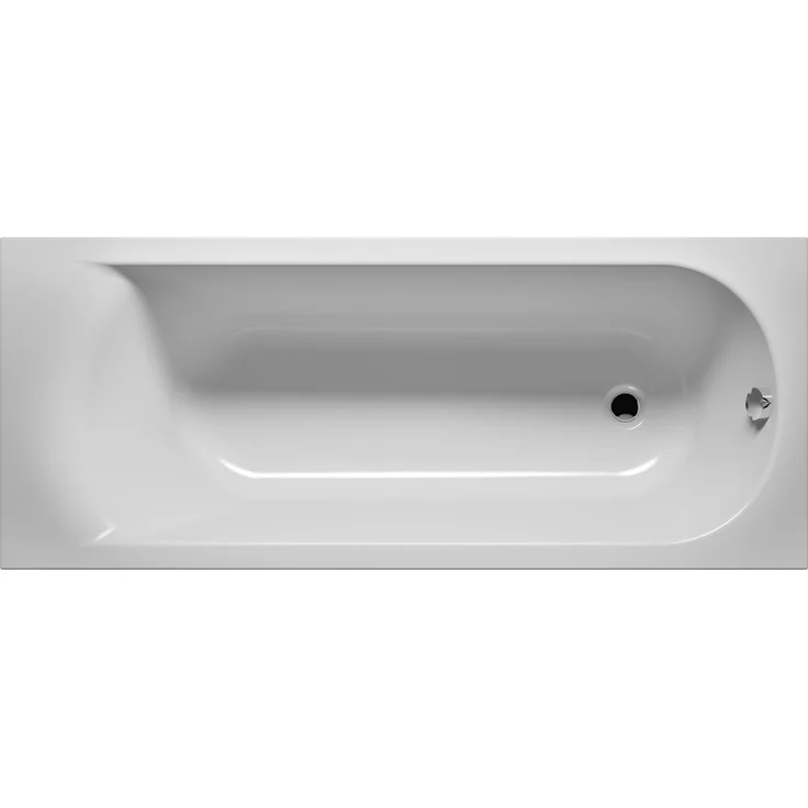 Riho Miami, Rechteckbadewanne zum Einbauen, 1 Platz, weiß, B059001005