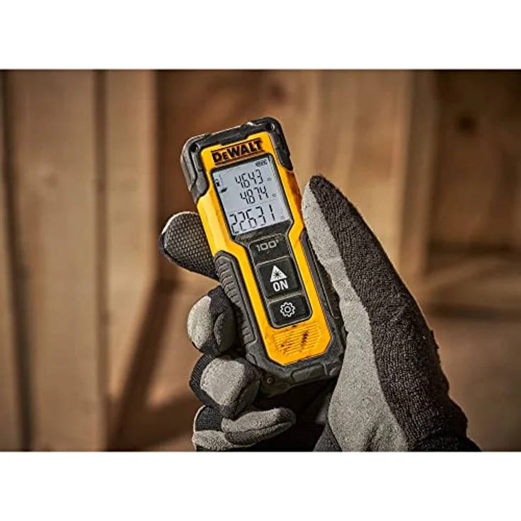 DeWALT Entfernungsmesser DWHT77100-XJ, Distanzmesser, Abstandsmesser, bis zu 30m, Kompakte Bauform – Bild 5
