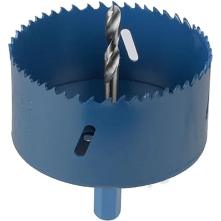 Airfit Kreisschneider 86mm 21086KS, HSS Bimetall mit Bohrer, speziell für Kunststoffe – Bild 1