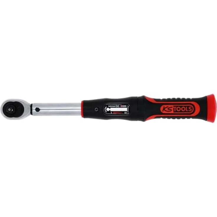 KSTOOLS 1/4 Infinitool Ratschen-Drehmomentschlüssel, 5-25 Nm mit Mikrometerskala und ergonomischem 2-Komponentengriff – Bild 4