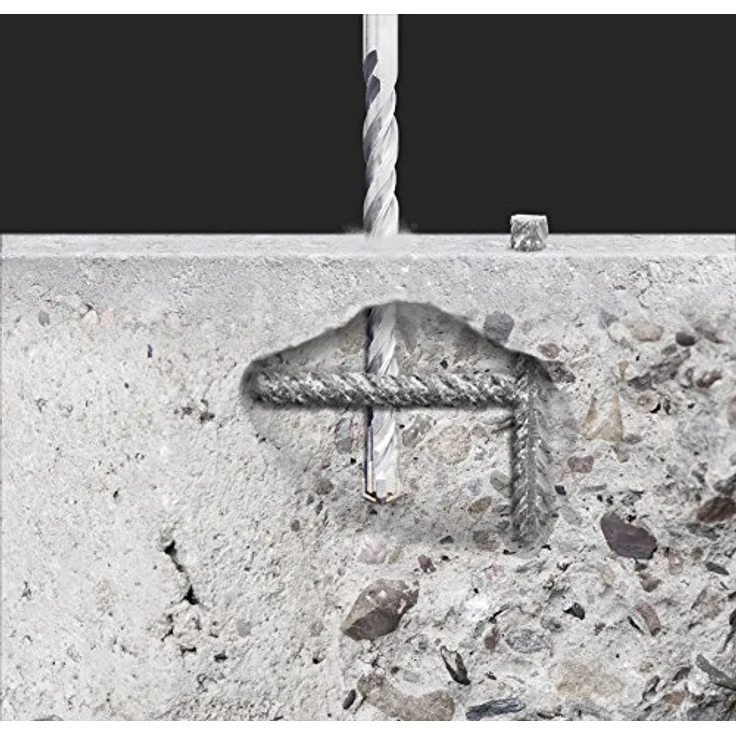 kwb Cross-Tip Hammerbohrer Ø 20,0 mm 264020 (450 mm Länge, 4-schneidig, SDS plus Aufnahme) - Preisvergleich – Bild 5