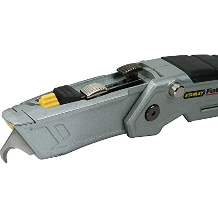 Stanley FatMax Klappmesser Twin Blade (einklappbar, ergonomisches Design, werkzeugloser Klingenwechsel) 0-10-825 – Bild 3