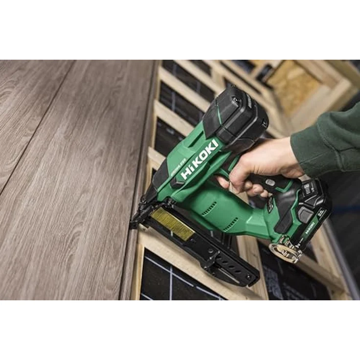 HiKOKI N1804DA N1804DAWXZ Akku-Nagler, 18V Li-ion Klammergerät mit bürstenlosem Motor und werkzeugloser Eintreib-Tiefeneinstellung – Bild 3
