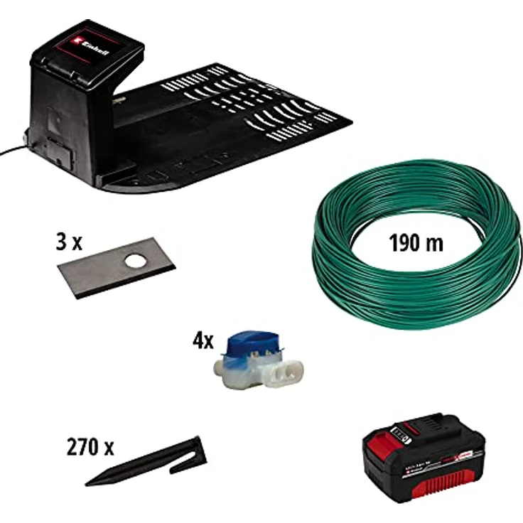 Einhell Einhell FREELEXO 900 LCD BT Rasenmäherroboter mit APP und Starter Kit 18V-3.0A bis zu 900m² – Bild 3