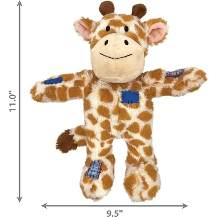 KONG - Wild Knots Giraffe Squeak Toy M/L (634.7372) – Bild 4