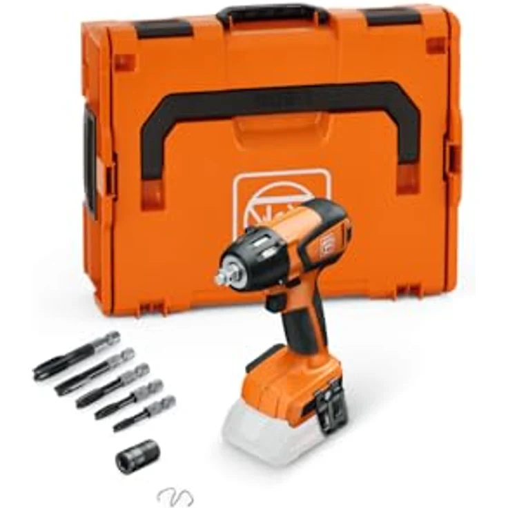 FEIN Akku-Schlagschrauber||ASCD 18-300 W2 AS Impact tapping Set, mit Aufbewahrungskoffer, kompakte Bauweise, blau – Bild 1