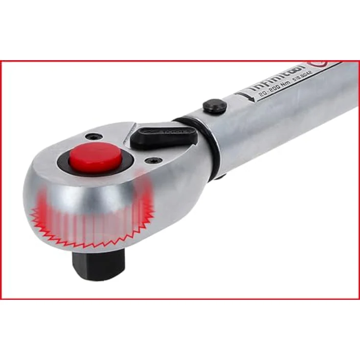 KS Tools INFINITOOL Ratschen-Drehmomentschlüssel, 3/8", 10-50 Nm – Bild 11