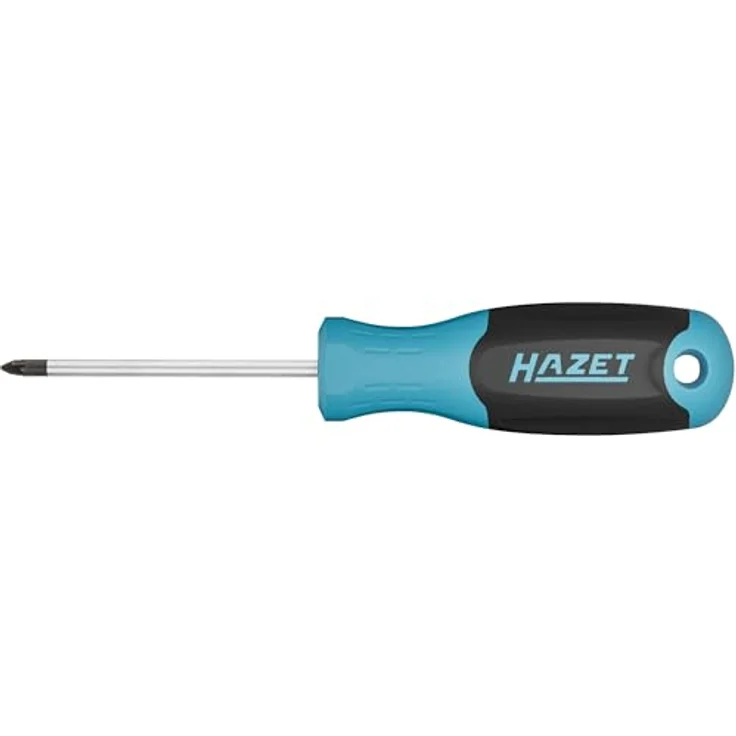 Hazet Pozidriv Schraubendreher 811-PZ1, PZ1 Profil, 185 mm Gesamtlänge, ergonomischer 3-Komponenten-Griff, für diverse Schraubarbeiten – Bild 3