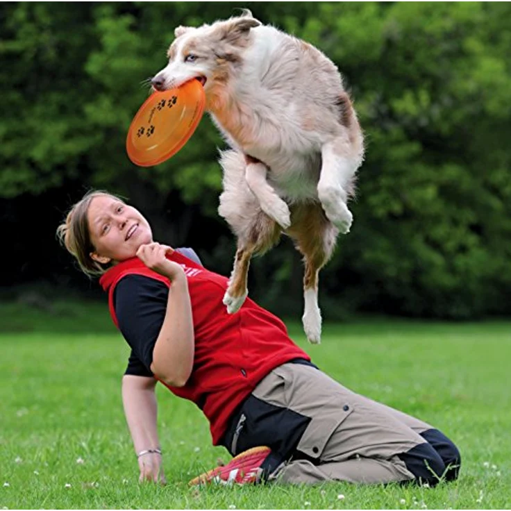 Trixie Dog Activity Dog Disc Hundefrisbee aus Kunststoff 23cm – Bild 3