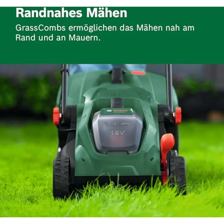 Bosch Akku-Rasenmäher Rotak18V-34 Solo, 34 cm Schnittbreite, bürstenloser Motor, 3-in-1-Funktionalität, ohne Akku und Ladegerät – Bild 6