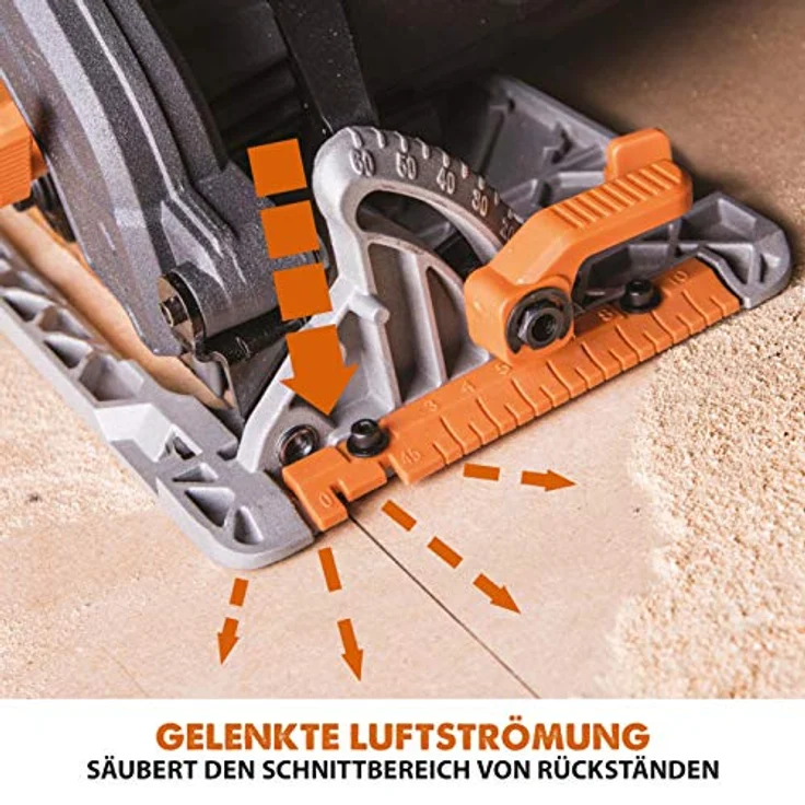 Evolution Power Tools R185CCS Mehrzweck-Kreissäge (185 mm, 1600 W, 230 V) – Bild 14