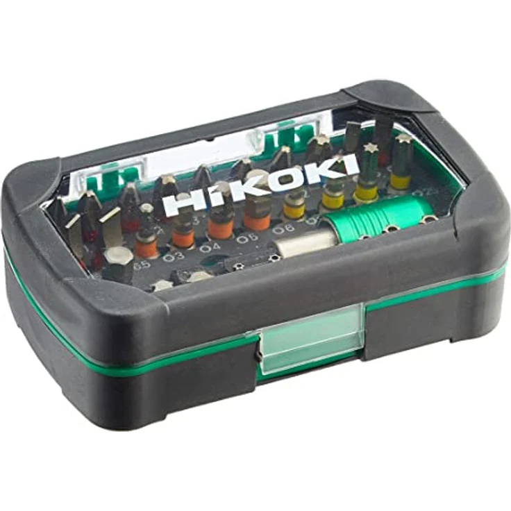 Hitachi 750363 Schraubendreher-Bits Set, 32 Stück Cranberry, langlebig und robust – Bild 2