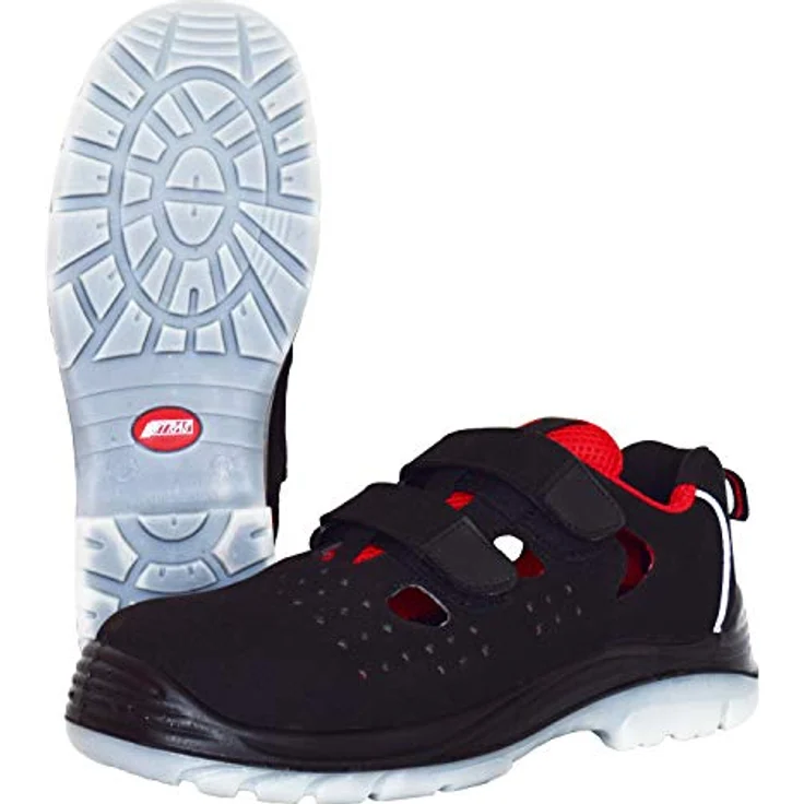 Nitras Sandale "Micro Step Summer", Sicherheitssandale mit rutschfester PU/TPU Laufsohle, metallfreier Zehenkappe und durchtrittsicherer Zwischensohle, ESD-fähig, Klimaklasse 1 – Bild 1