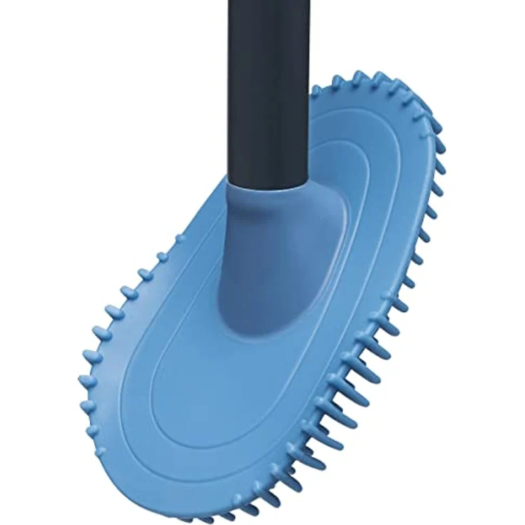 Tiger Swoop Toilettenbürste, flexibel und hygienisch, WC-Bürste mit integriertem Deckel, Farbe: Anthrazit – Bild 2