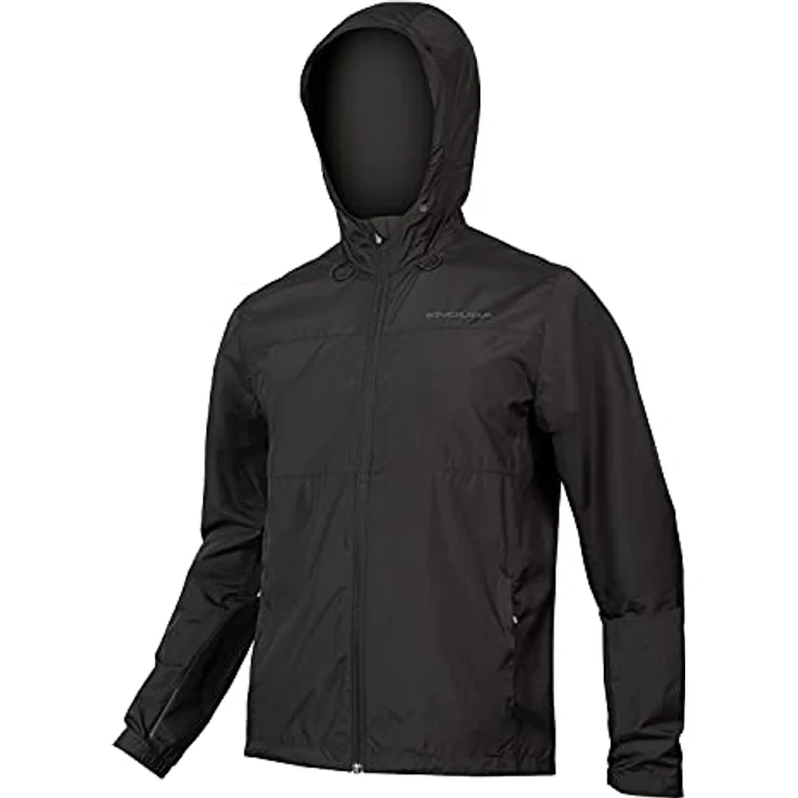 Endura Hummvee WP Shell Jacke schwarz Größe XL, Ultraleichtes winddichtes Ripstop-Gewebe, wasserabweisende Beschichtung – Bild 2