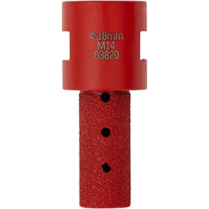 STIER M14 Fräsfinger, 18 mm Durchmesser, 40 mm Nutzlänge, Diamant-Körnung, vielseitig einsetzbar für Stein- und Keramiken – Bild 1