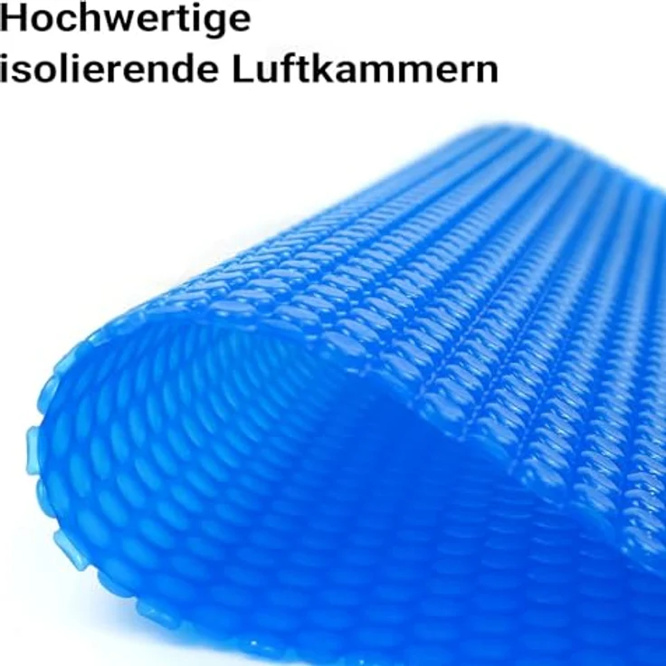 Pool Solarfolie 5x8m blau Poolabdeckung Solarplane Poolheizung – Bild 9