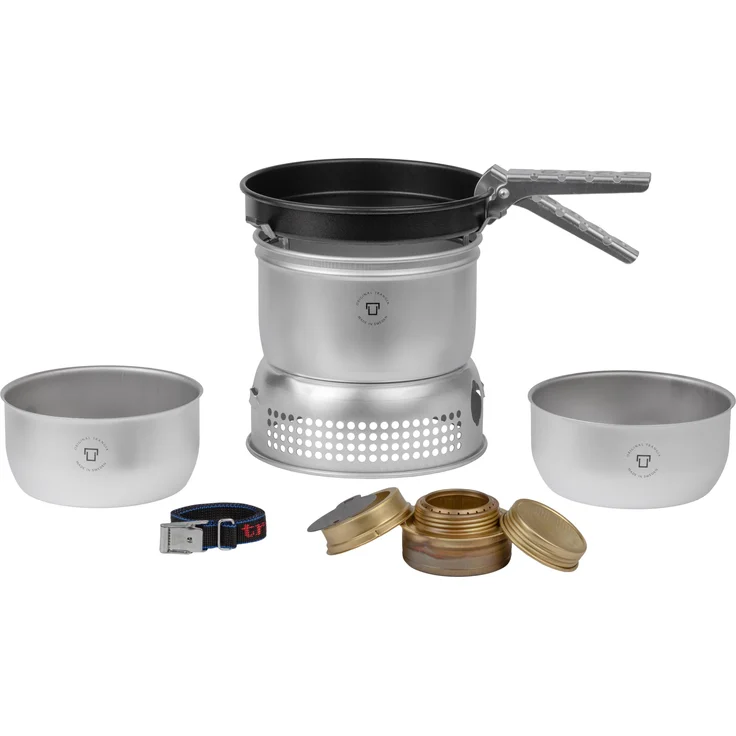 Trangia Campingkocher Serie 27, Gaskocher für 1-2 Personen aus Ultralight-Aluminium, kompakt und leicht
