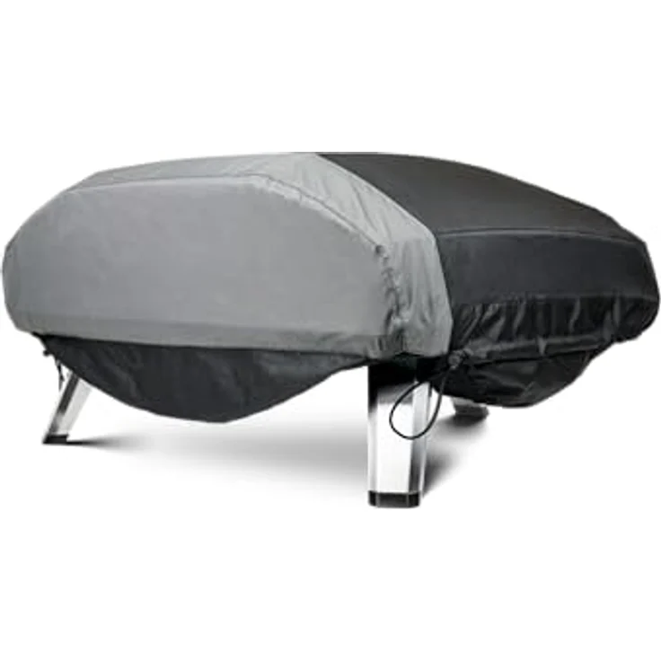 Ooni Koda 2 Max Grillabdeckung, Schwarz, wasserfestes 600D Polyester mit Kordelzug-Verschluss und rückseitiger Aufbewahrungstasche – Bild 1