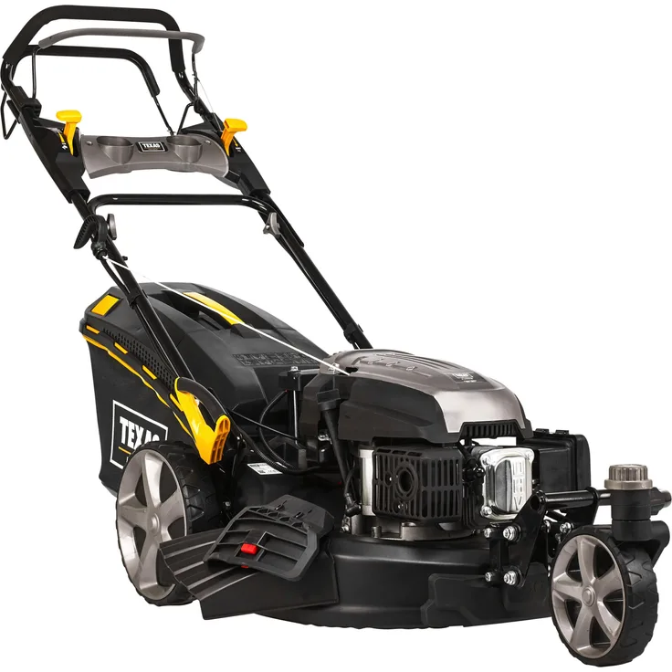 Texas Benzinrasenmäher ZT 515TR/We, 51 cm Schnittbreite, 196cc Motor, Elektrostart, 4in1-Funktion, schwarz