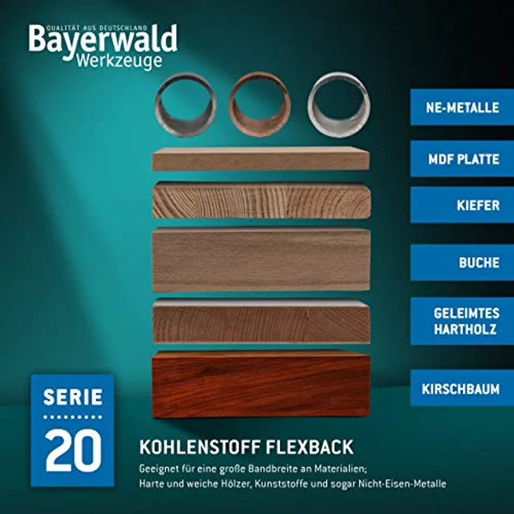 Bayerwald Bandsägeblatt - 2232 x 8 x 0.65 x 6 – Bild 5