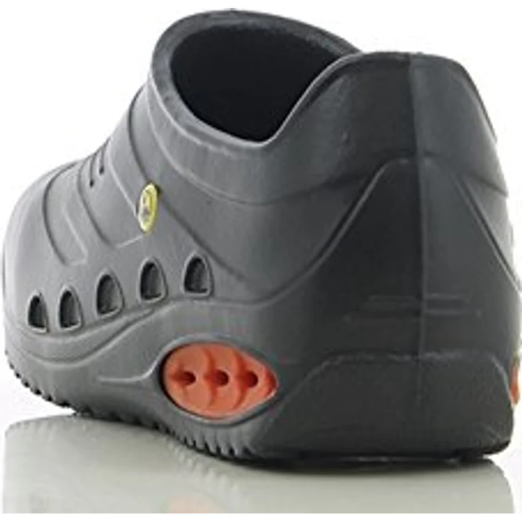 Safety Jogger Clog OXYVA OB Sicherheitsschuh wasserdicht, leicht und flexibel, ESD, rutschhemmend, metallfrei, maschinenwaschbar, schwarz – Bild 5