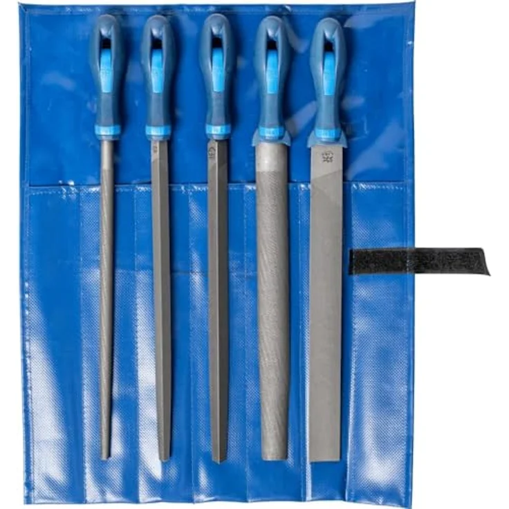 Pferd 11800551 Werkstattfeilen H 1 551 Wr in Rolltasche 300mm, Kreuzhieb H1, Länge – Bild 2