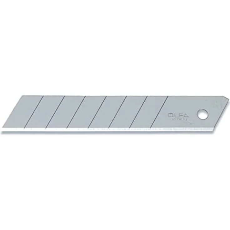 Olfa LBB Cuttermesser-Klingen, Schwarz, 100 x 18 mm, 50 Stück – Bild 1