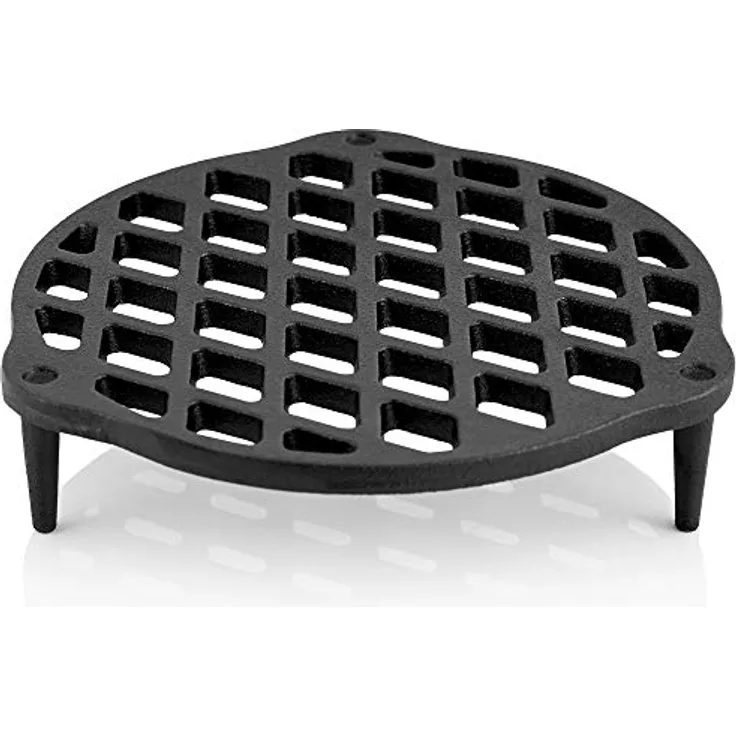 BBQ-Toro Gusseisen Stapelrost | Einsatz für Dutch Oven (Ø 22 cm | für 4,5 QT Dutch Oven)