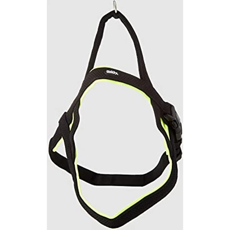 Nobby Norwegergeschirr Mesh Preno, neon gelb L: 60-76 cm + 46 cm, B: 25/35 mm, 1 Stück – Bild 2