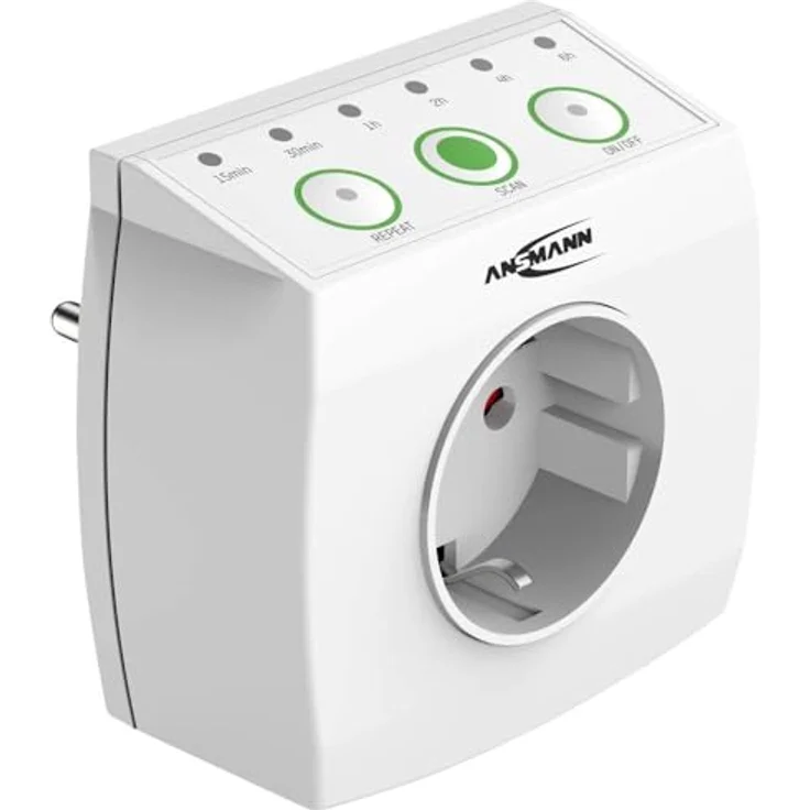 ANSMANN AG Zeitschaltuhr Energiespar-Steckdose, Countdown Timer, Countdown-Funktion – Bild 2