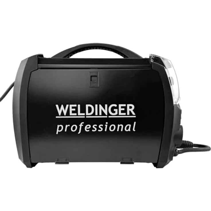 WELDINGER MEW 2002 SYN puls pro 200A MIG/MAG Puls-Schweißgerät, synergisch mit 4-Rollenantrieb und LCD-Display – Bild 4