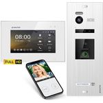 Balter EVO HD Video-Türsprechanlage, 7-Zoll Monitor, Fingerprint, RFID, 2-Draht-Bus