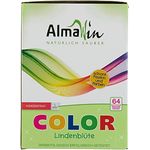 AlmaWin Color Waschmittel Lindenblüte 2kg I Umweltfreundliches Waschpulver für bunte Textilien I Ausreichend für ca. 64 Wäschen I Frei von synthetischen Duft- & Farbstoffen I Vegan