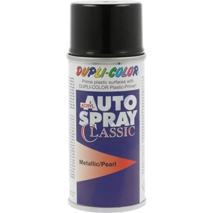 Dupli-Color 531552 Original Auto-Spray, 150 ml, Brillantschwarz Matt LA9V, Lackspray für Auto und Hobby