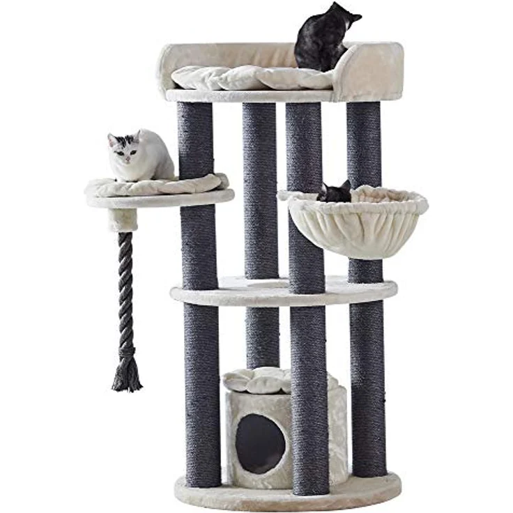 Nobby Kratzbaum ARDA, cream, Ø 70 x 138 cm, 1 Stück – Bild 4