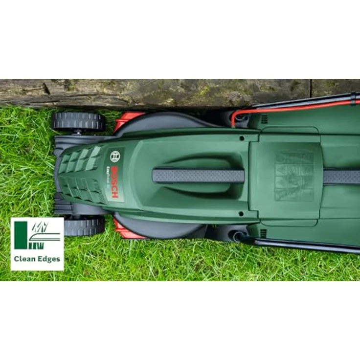 Bosch Home & Garden EasyRotak 32-235, Rasenmäher mit energiefektivem Motor und klappbaren Griffen, Netzbetrieb – Bild 2