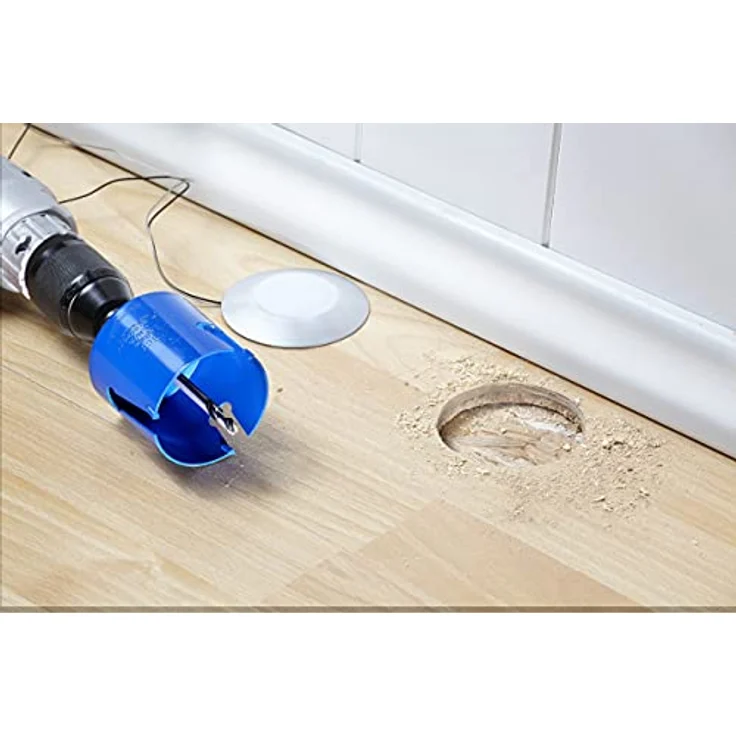 kwb Universal-Lochsäge – 75 mm Durchmesser-Größe, extra scharfe Zähne aus Hartmetall, 8 mm Zentrierbohrer - Preisvergleich – Bild 5