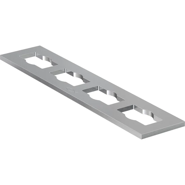 Fischer Holzverbinder PFFF, Flach- und Längsverbinder mit galvanischer Verzinkung, 25 Stück