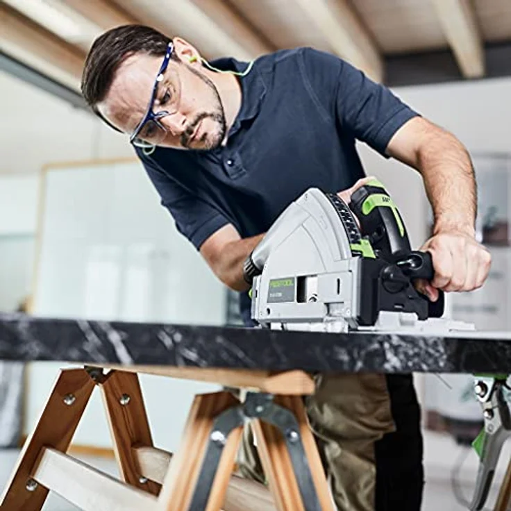 Festool Tauchsäge TS 55 FEBQ Plus FS Führungsschiene 1400/2 FSZ 120 SYS3 M 337 – Bild 5